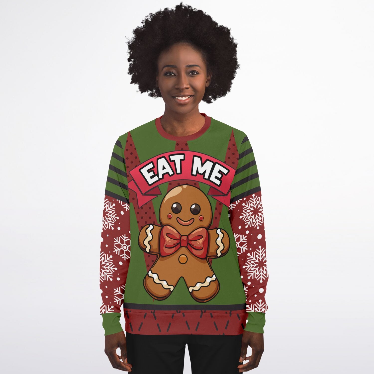 Eat Me Gingerbread Christmas Sweatshirt