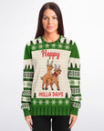 Happy Holla Days Christmas Sweatshirt