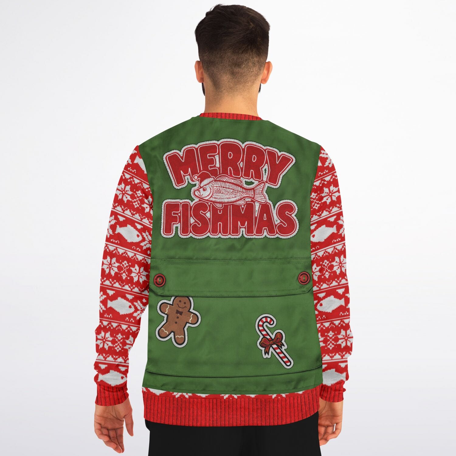 Merry Fishmas Christmas Sweatshirt