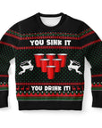 You Drink It Beer Pong Christmas Sweatshirt