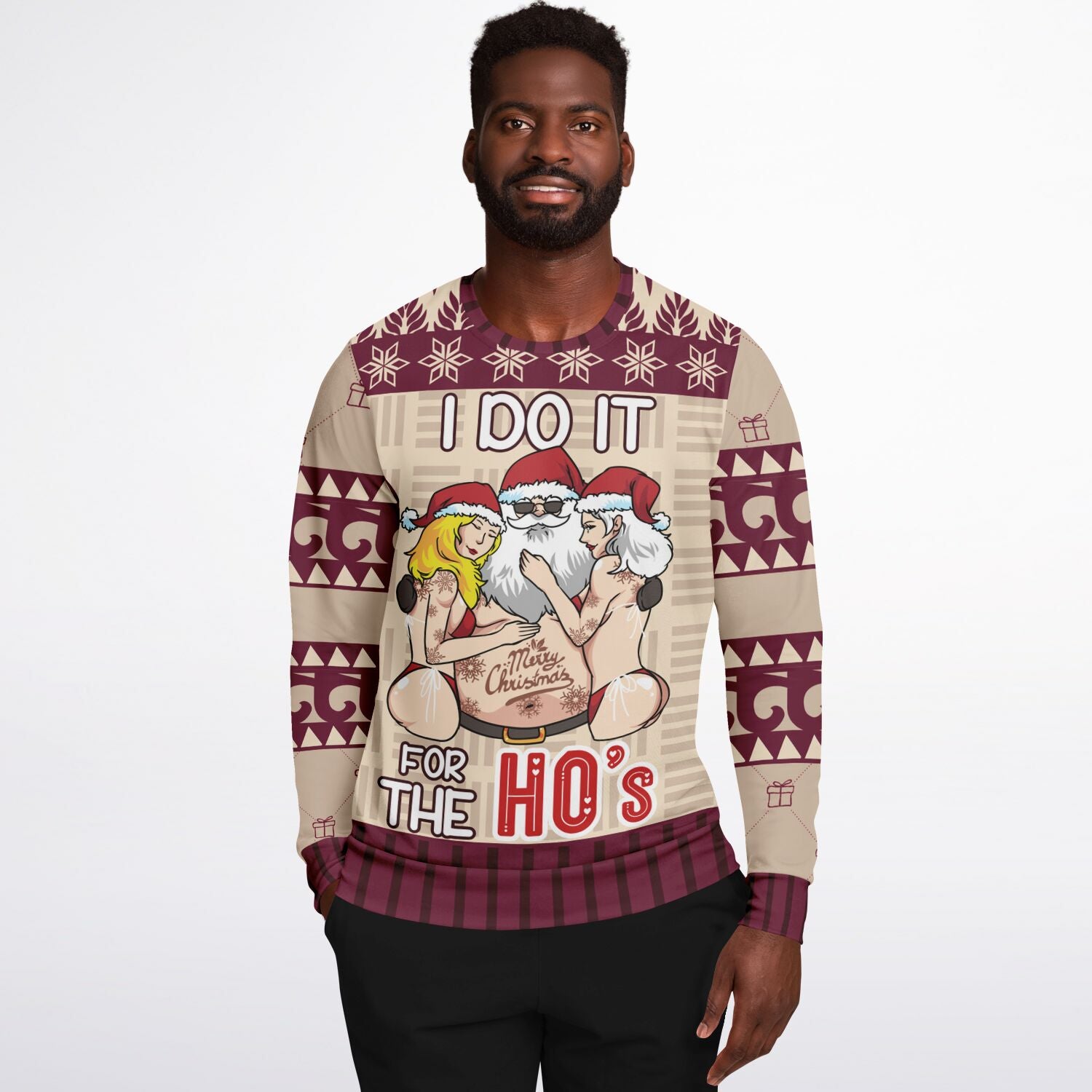 I Do It for the Ho’s Christmas Sweatshirt