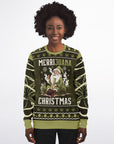 Merrijuana Christmas Weed Sweatshirt