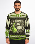 Bongs Over Boys Weed Christmas Sweatshirt