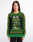 Are You Looking at My Putt? Christmas Sweatshirt