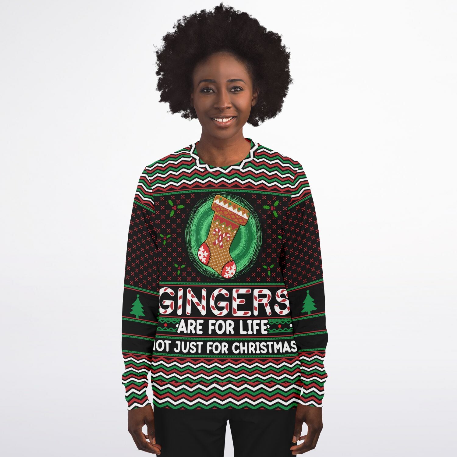 Gingers Are For Life Christmas Sweatshirt