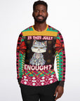 Is This Jolly Enough? Cat Christmas Sweatshirt