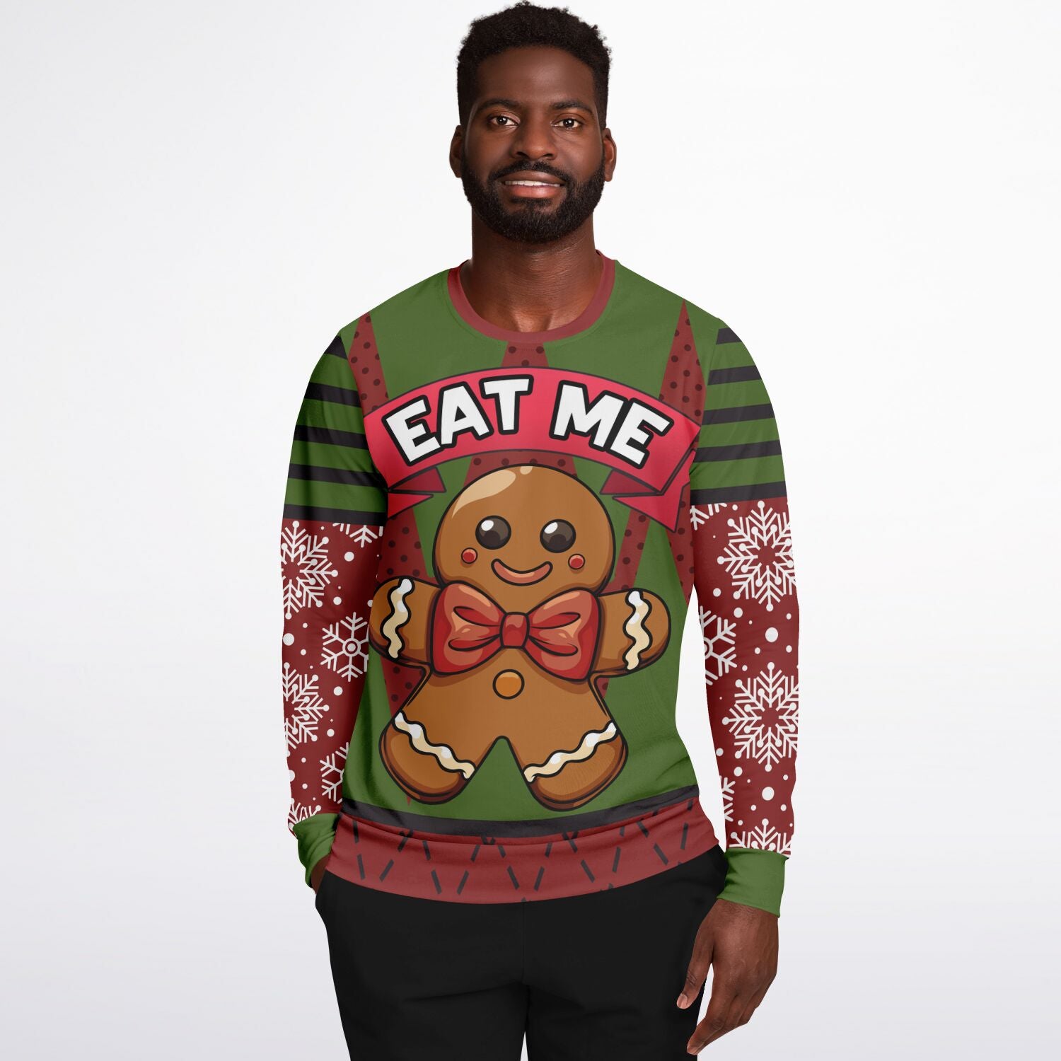 Eat Me Gingerbread Christmas Sweatshirt