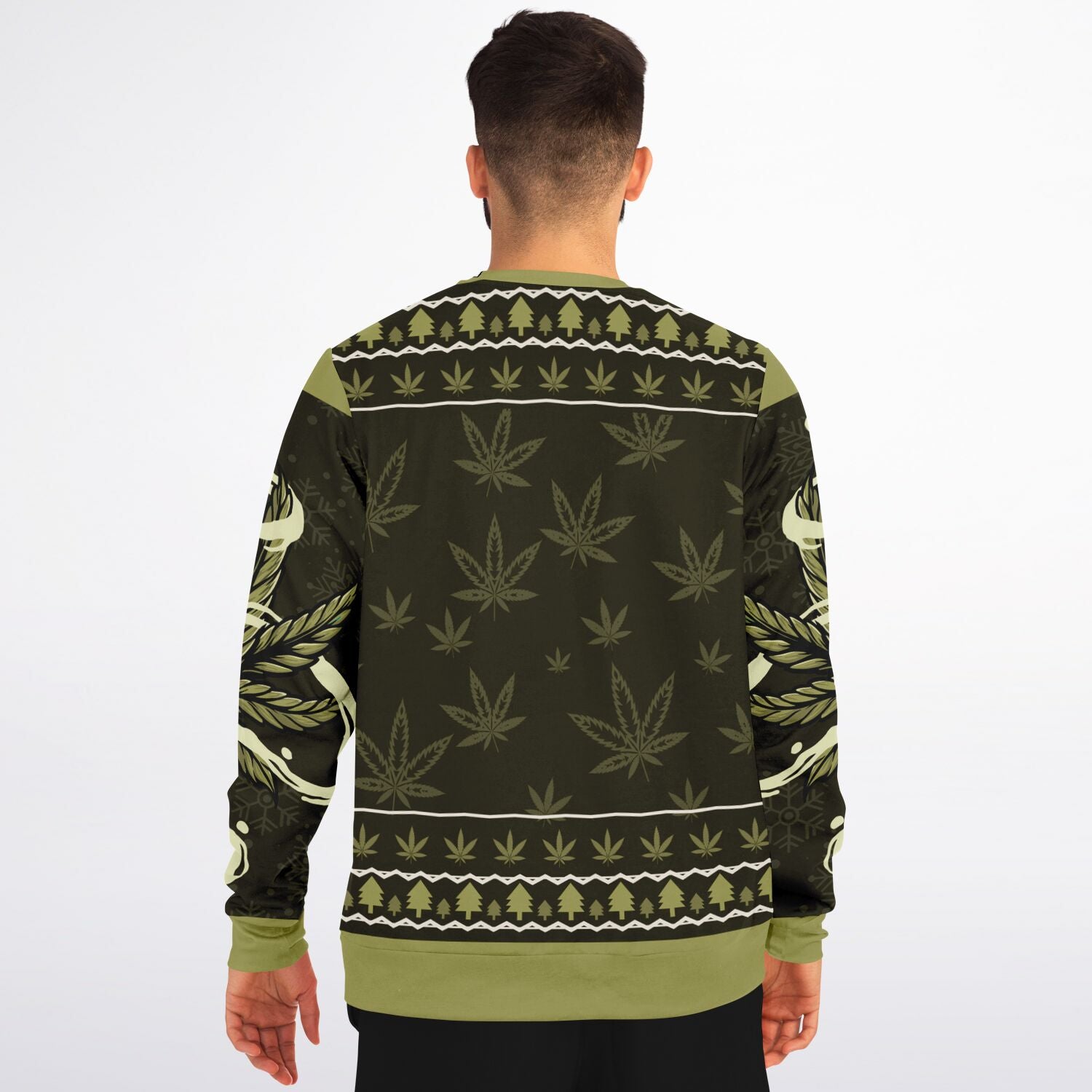 Merrijuana Christmas Weed Sweatshirt