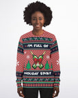 Full of Holiday Spirit Christmas Sweatshirt