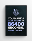 Daily Income Motivation Poster - CollegeWares