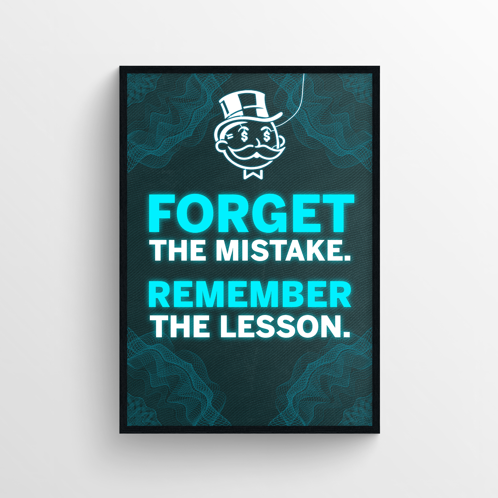 Remember the Lesson Motivation LED Poster - CollegeWares