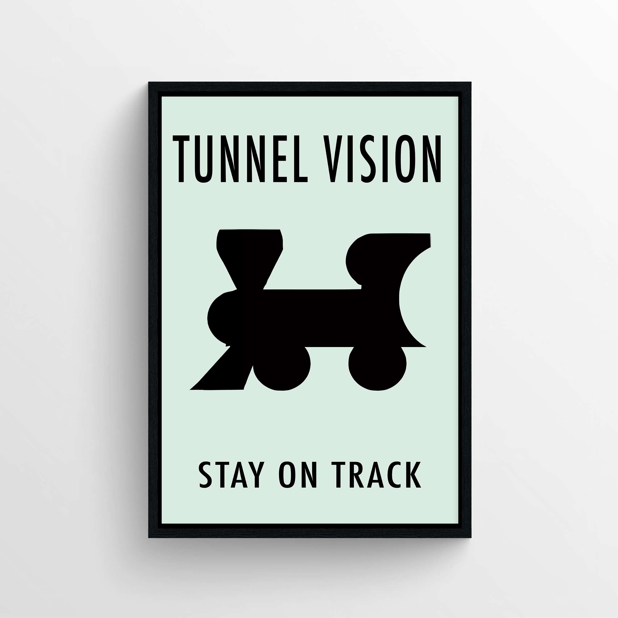 Tunnel Vision Motivation Monopoly Poster - CollegeWares