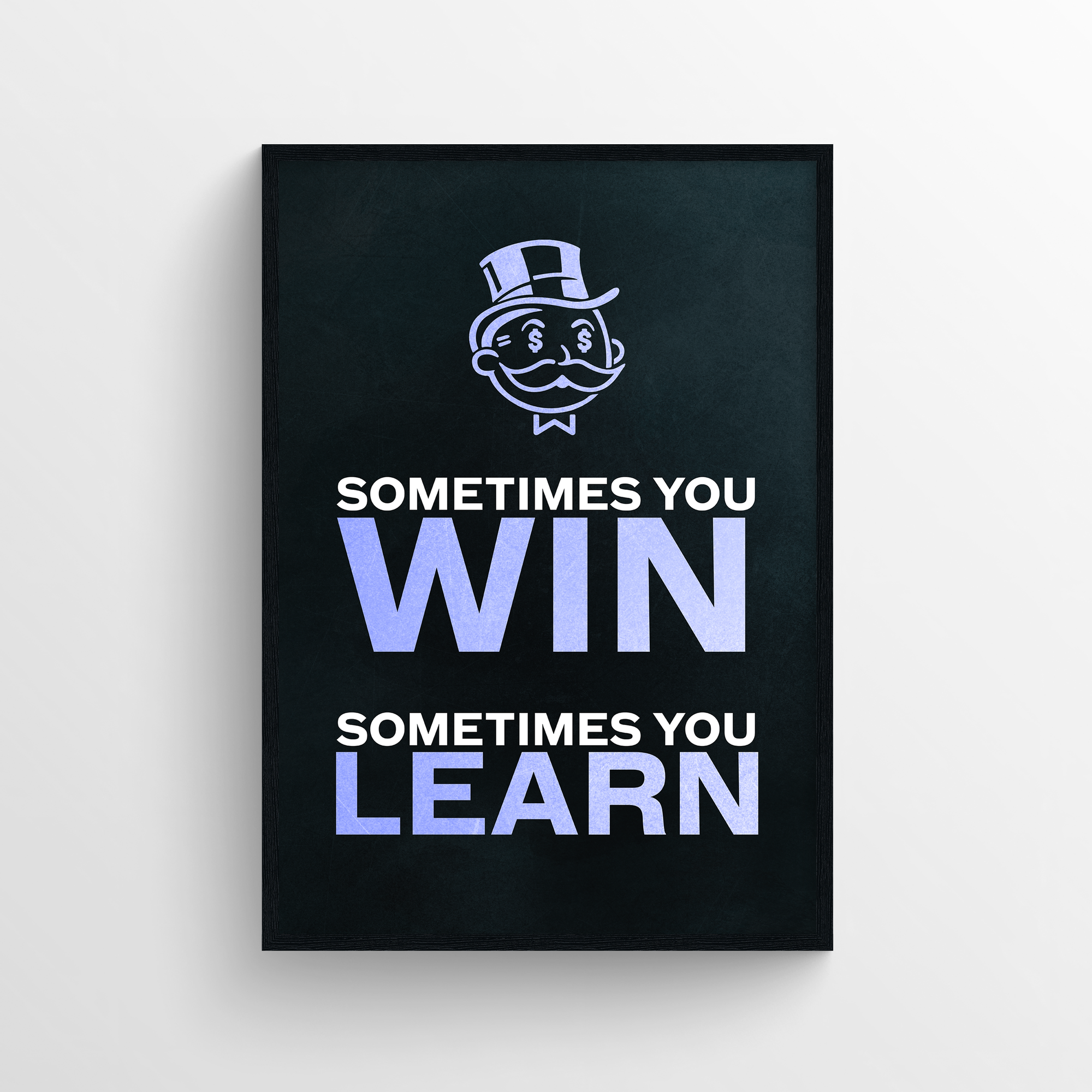 Win and Learn Motivation Poster - CollegeWares