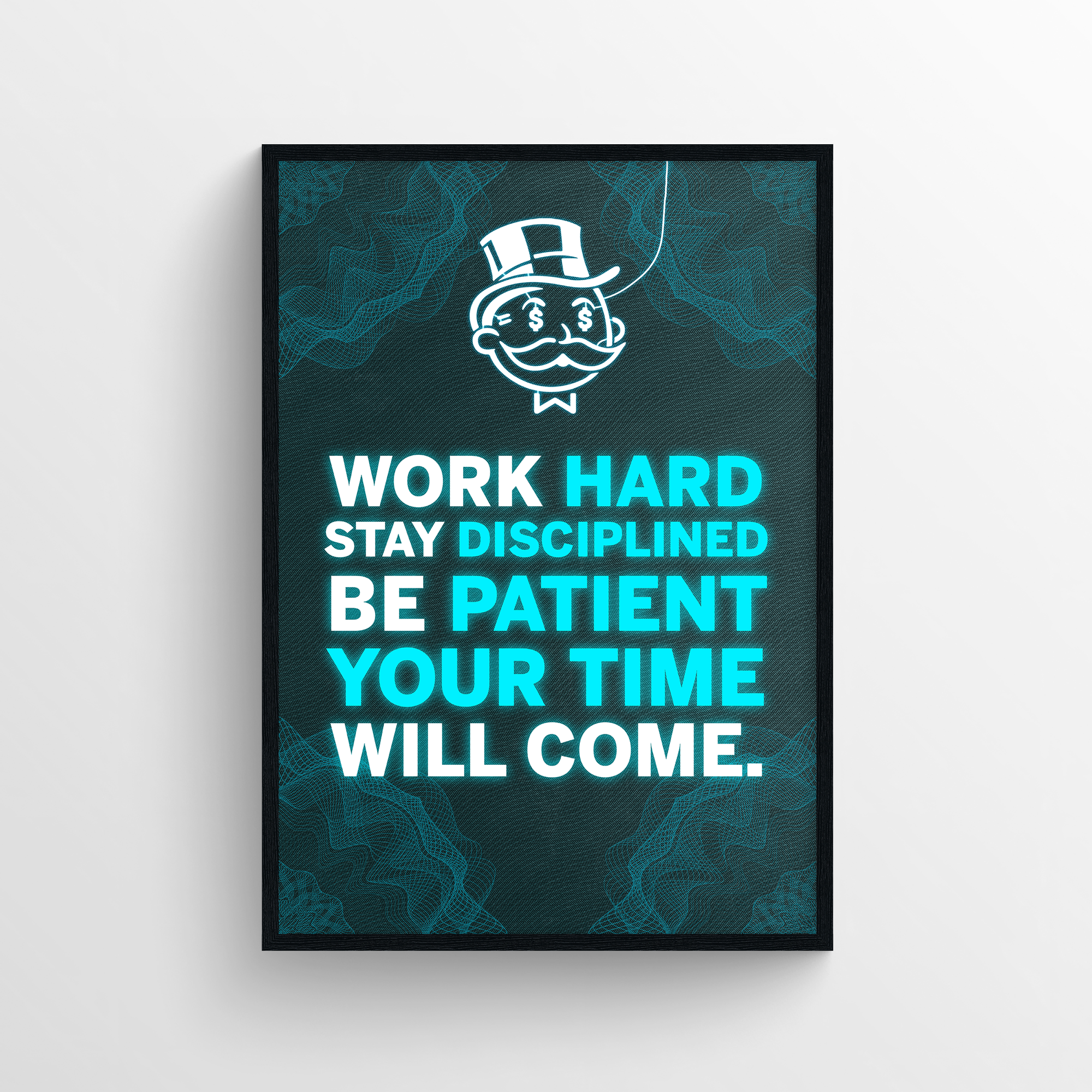 Your Time Will Come Motivation LED Poster - CollegeWares