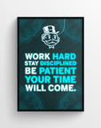 Your Time Will Come Motivation LED Poster - CollegeWares