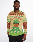 Go Sit on a Cactus Christmas Sweatshirt