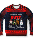 We Wish You Nothing Butt Christmas Sweatshirt