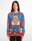 Epstein Didn't Kill Himself Trump Christmas Sweatshirt