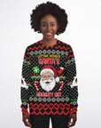 Santa’s Naughty List Lifetime Member Christmas Sweatshirt