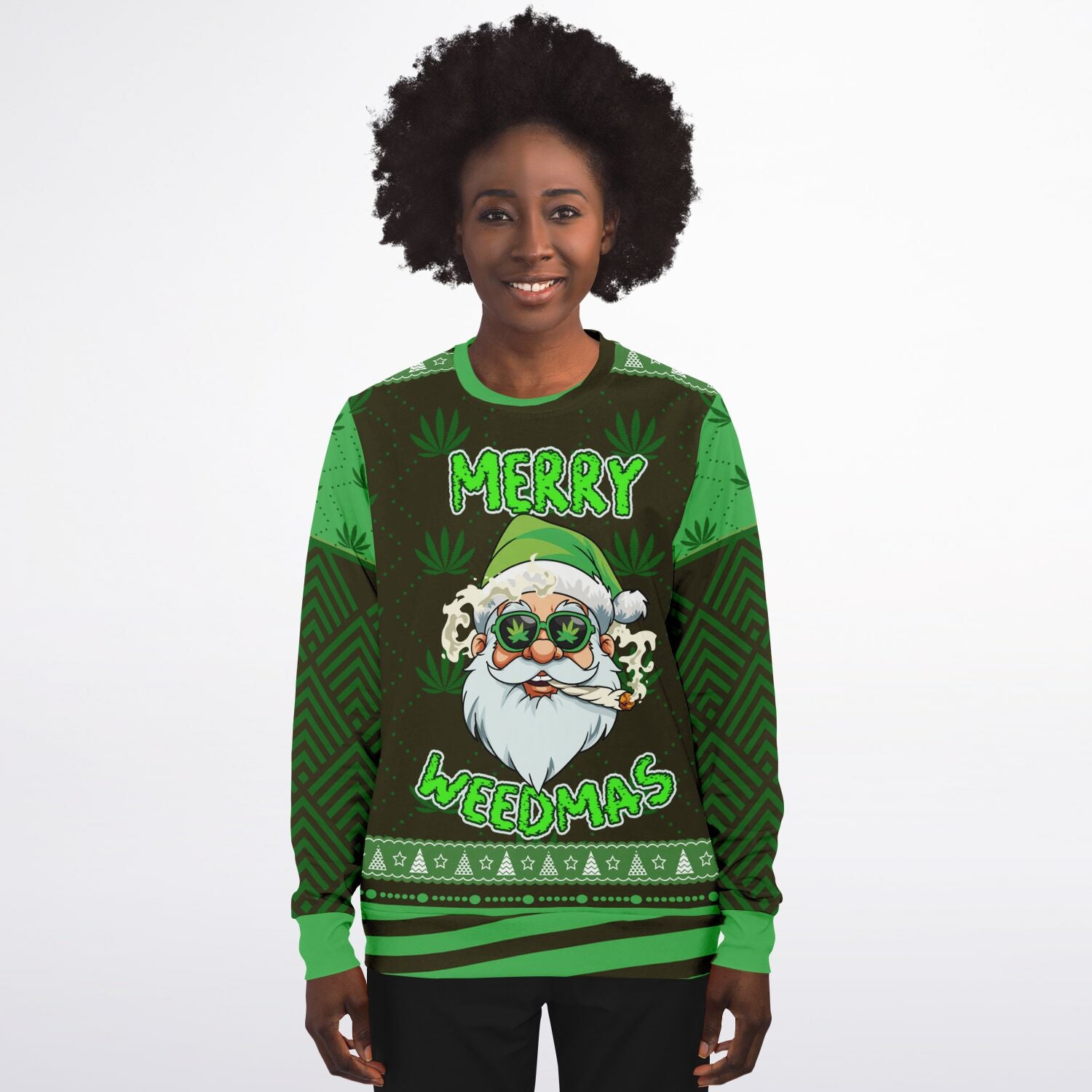 Merry Weedmas Christmas Sweatshirt