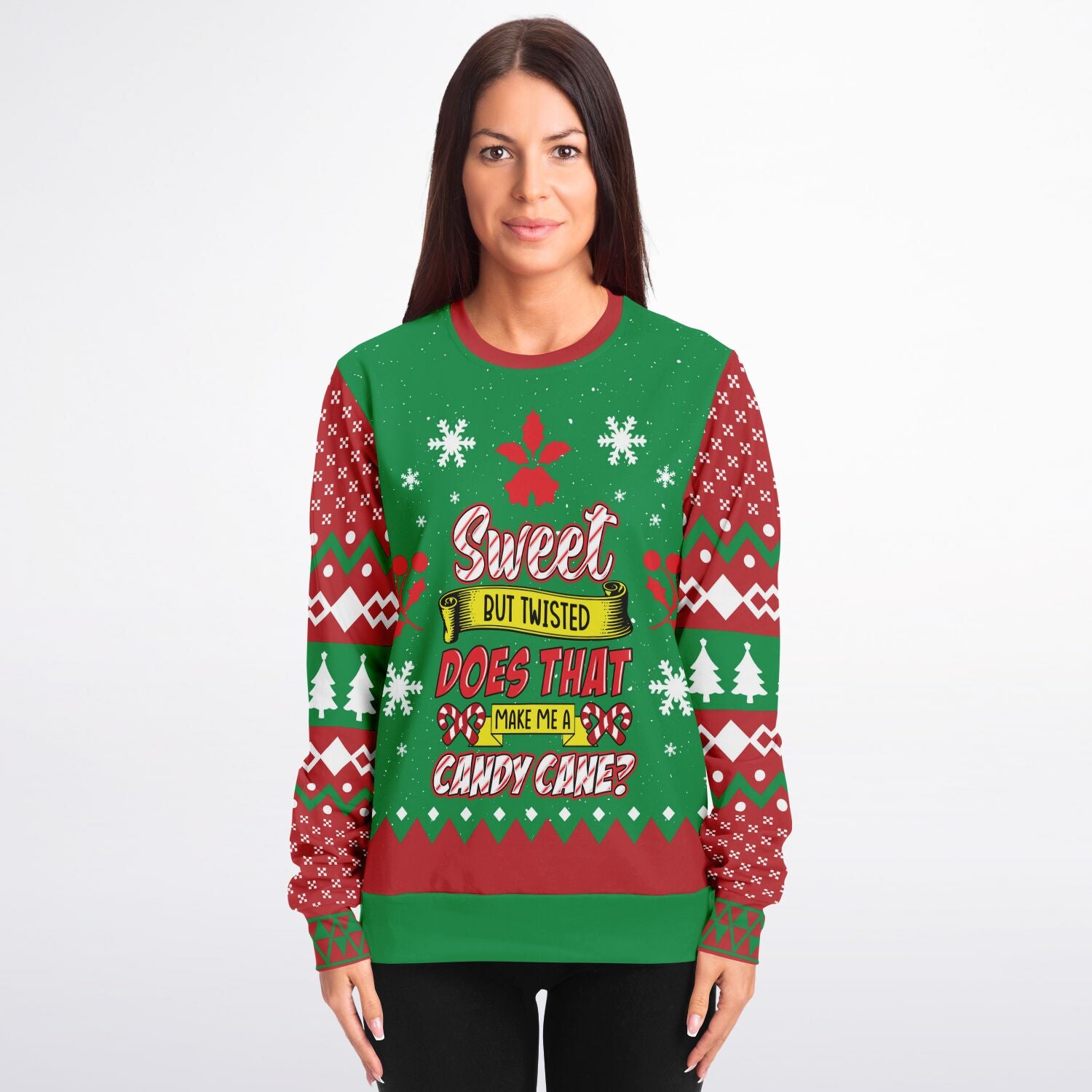 Candy Cane Christmas Sweatshirt