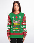 Candy Cane Christmas Sweatshirt