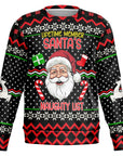 Santa’s Naughty List Lifetime Member Christmas Sweatshirt