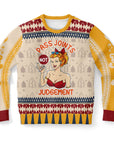 Pass Joints, Not Judgement Weed Christmas Sweatshirt