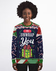 I’d Unwrap You Christmas Sweatshirt