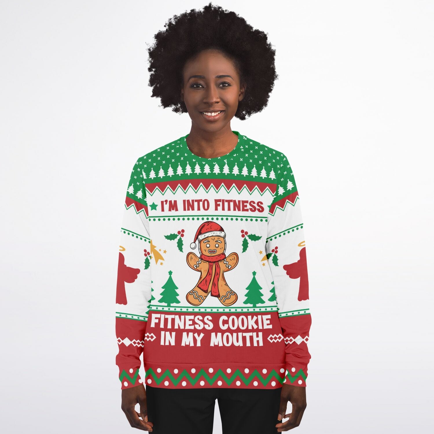 Fitness Cookie Christmas Sweatshirt