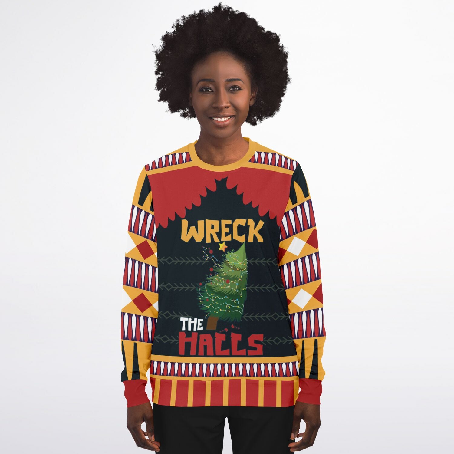 Wreck the Halls Christmas Sweatshirt