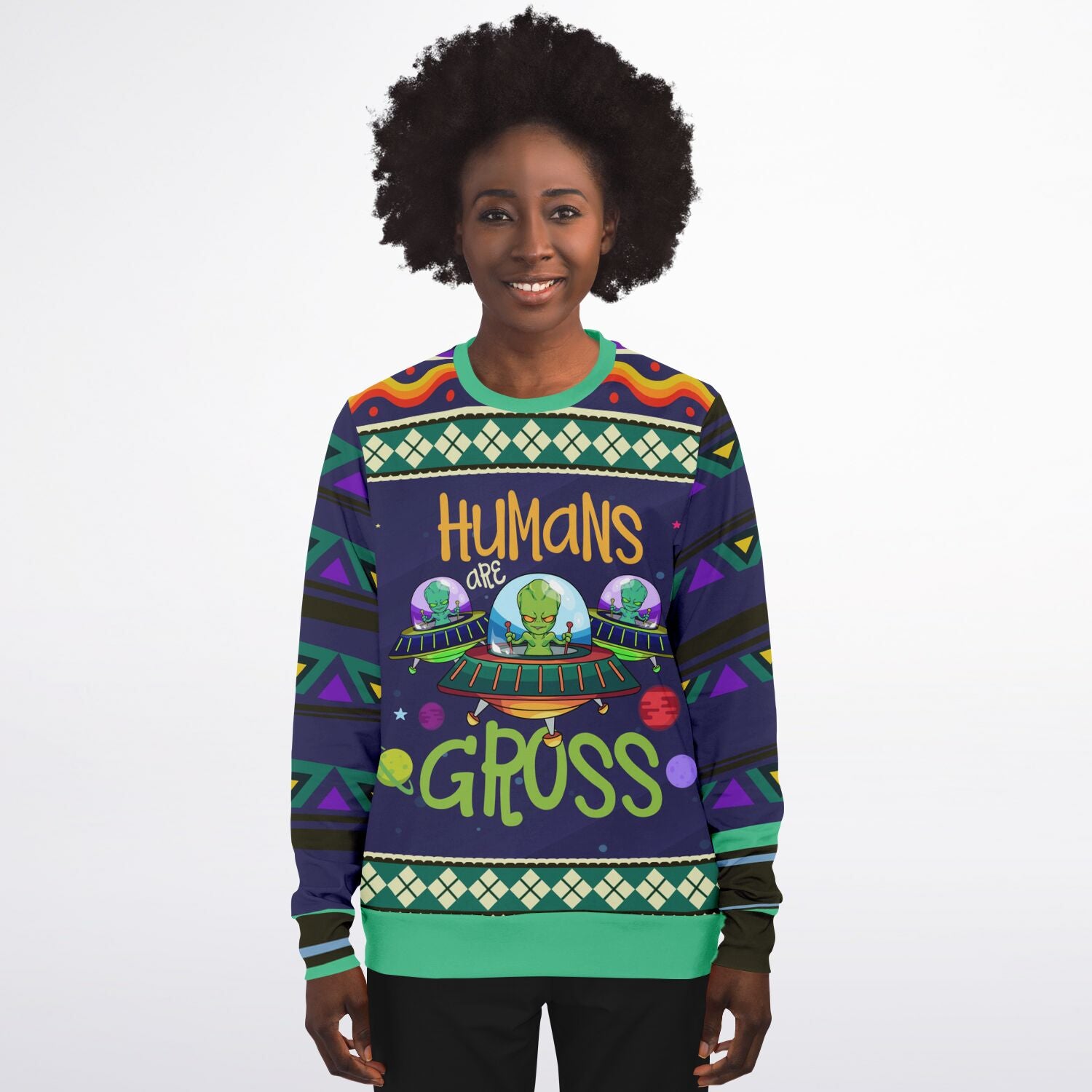 Humans Are Gross Christmas Sweatshirt