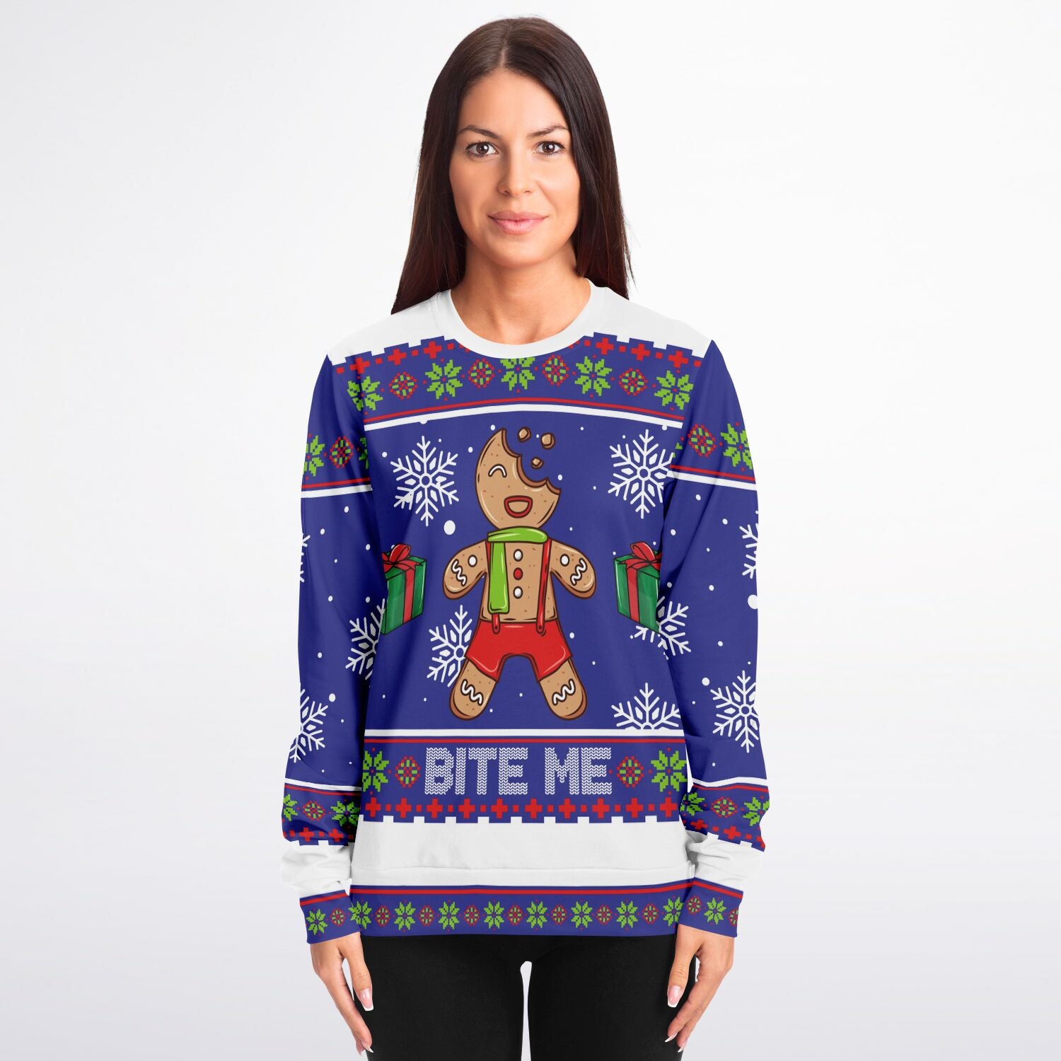 Bite Me Christmas Sweatshirt