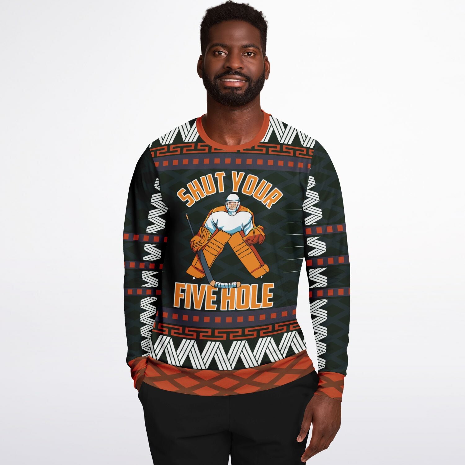 Shut Your Five Hole Christmas Sweatshirt