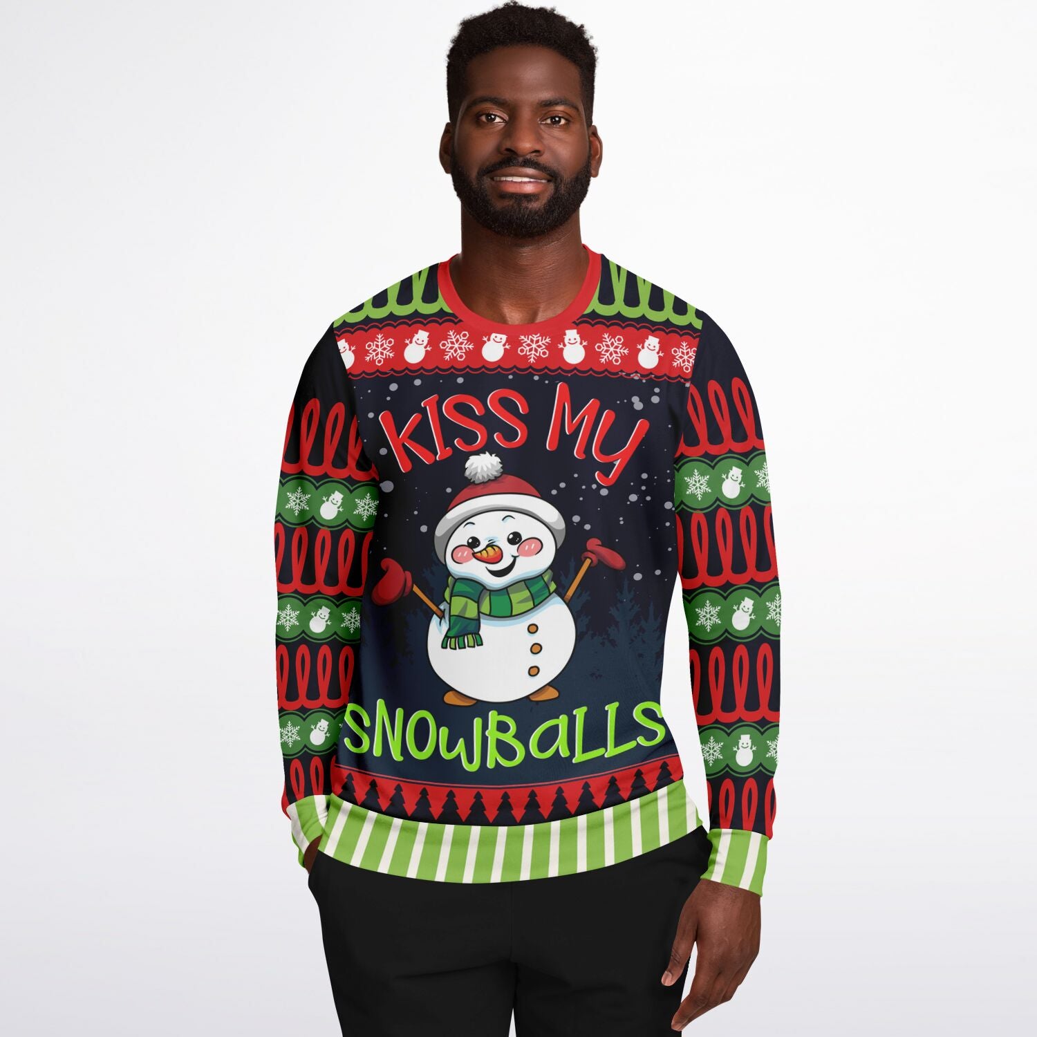 Kiss My Snowballs Christmas Sweatshirt