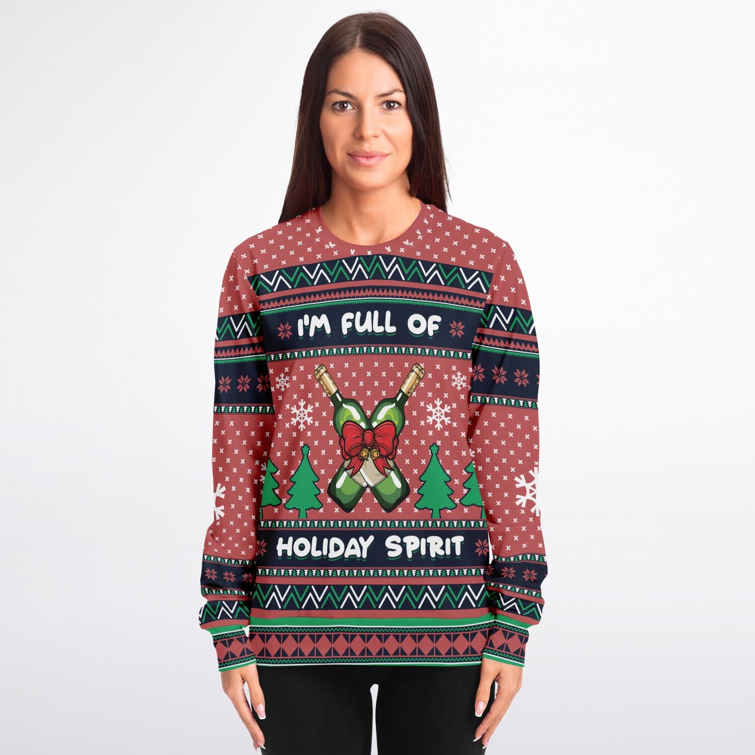 Full of Holiday Spirit Christmas Sweatshirt