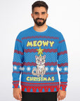 Meowy Christmas Cat Christmas Sweatshirt