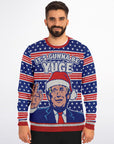 Yuge! Christmas Trump Sweatshirt