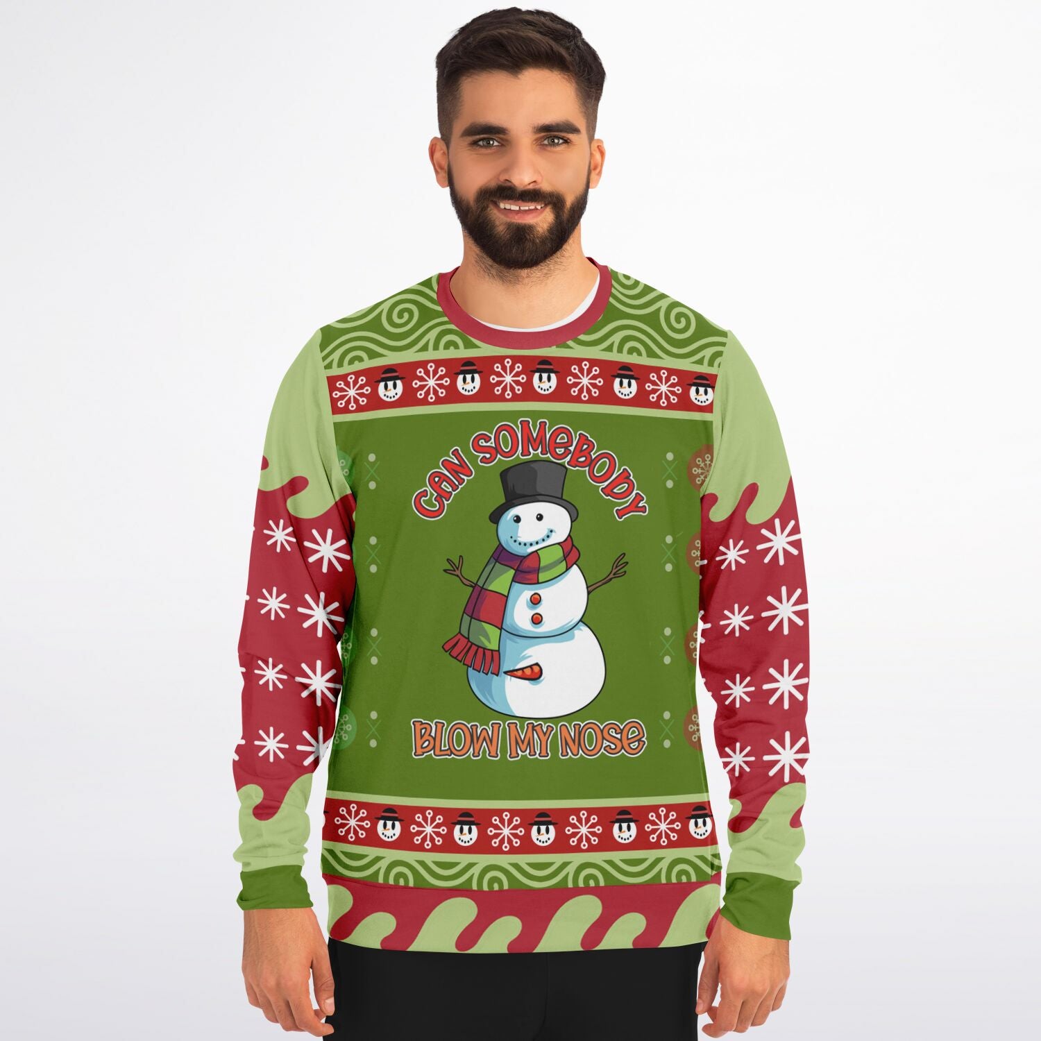 Can Somebody Blow My Nose Christmas Sweatshirt