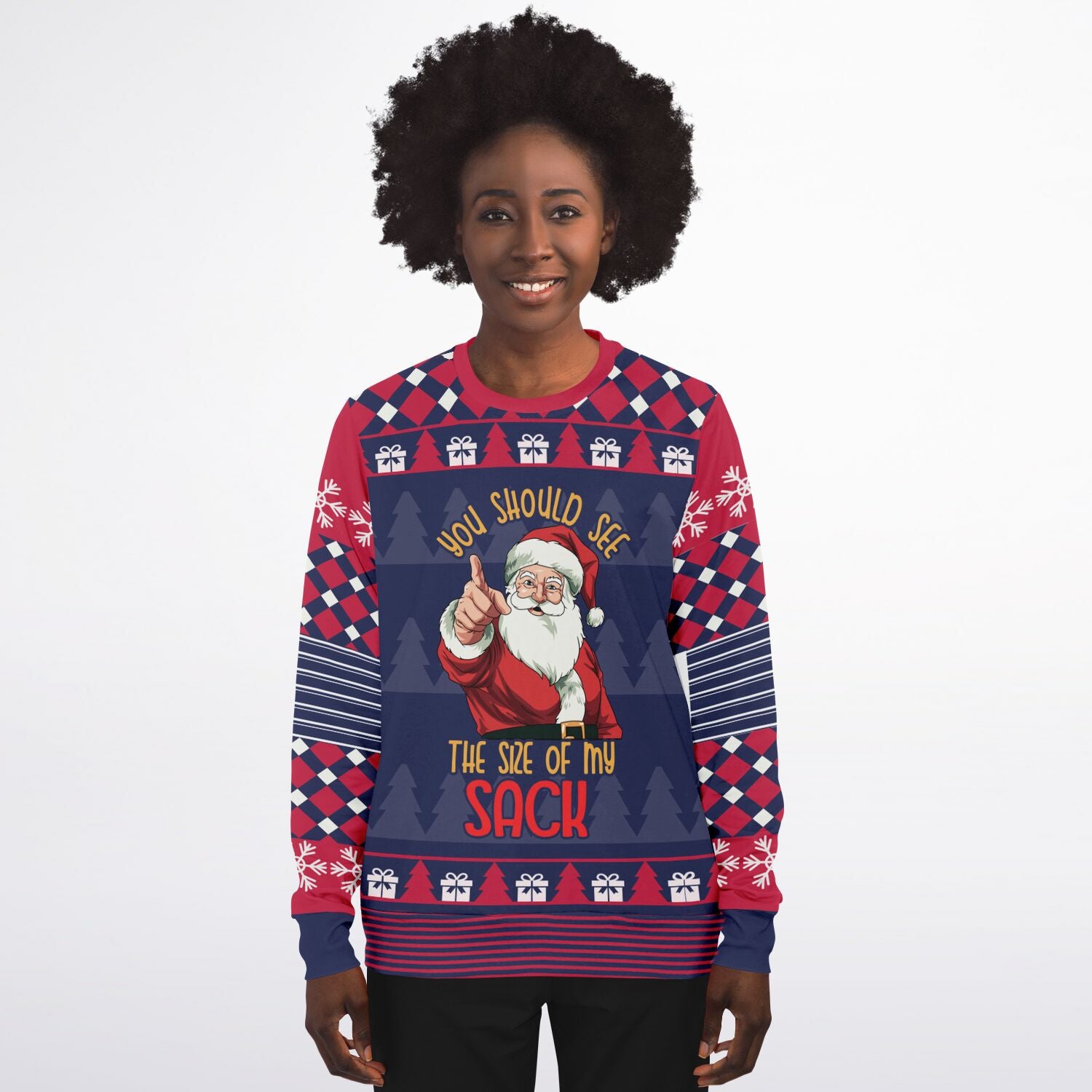 You Should See the Size of My Sack Christmas Sweatshirt