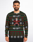 No Lift No Gift Christmas Sweatshirt