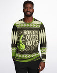 Bongs Over Boys Weed Christmas Sweatshirt