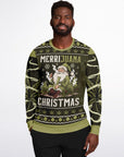 Merrijuana Christmas Weed Sweatshirt