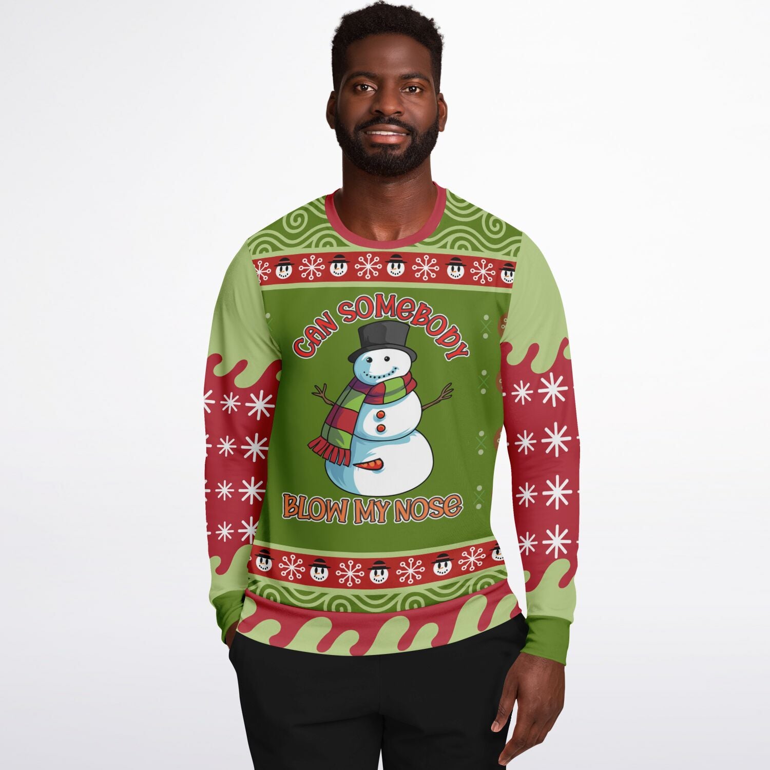 Can Somebody Blow My Nose Christmas Sweatshirt