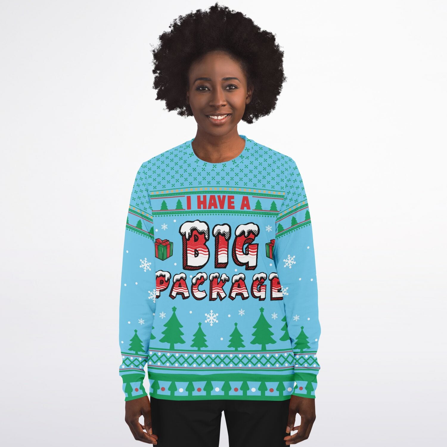 I Have A Big Package Christmas Sweatshirt