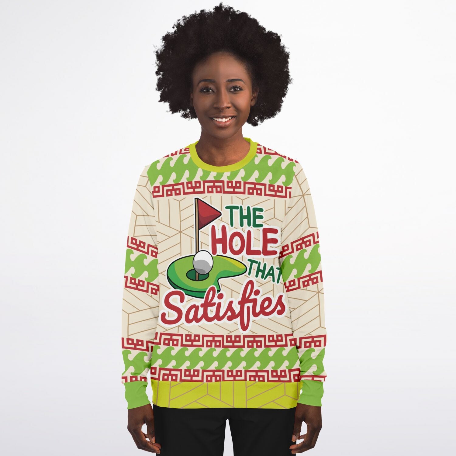 The Hole That Satisfies Christmas Sweatshirt