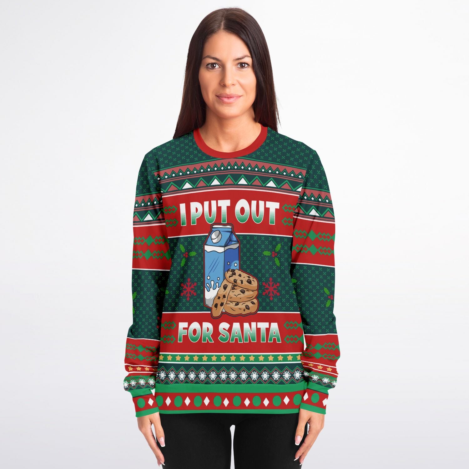 I Put Out for Santa Christmas Sweatshirt