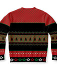 White and Red Wine Christmas Sweatshirt