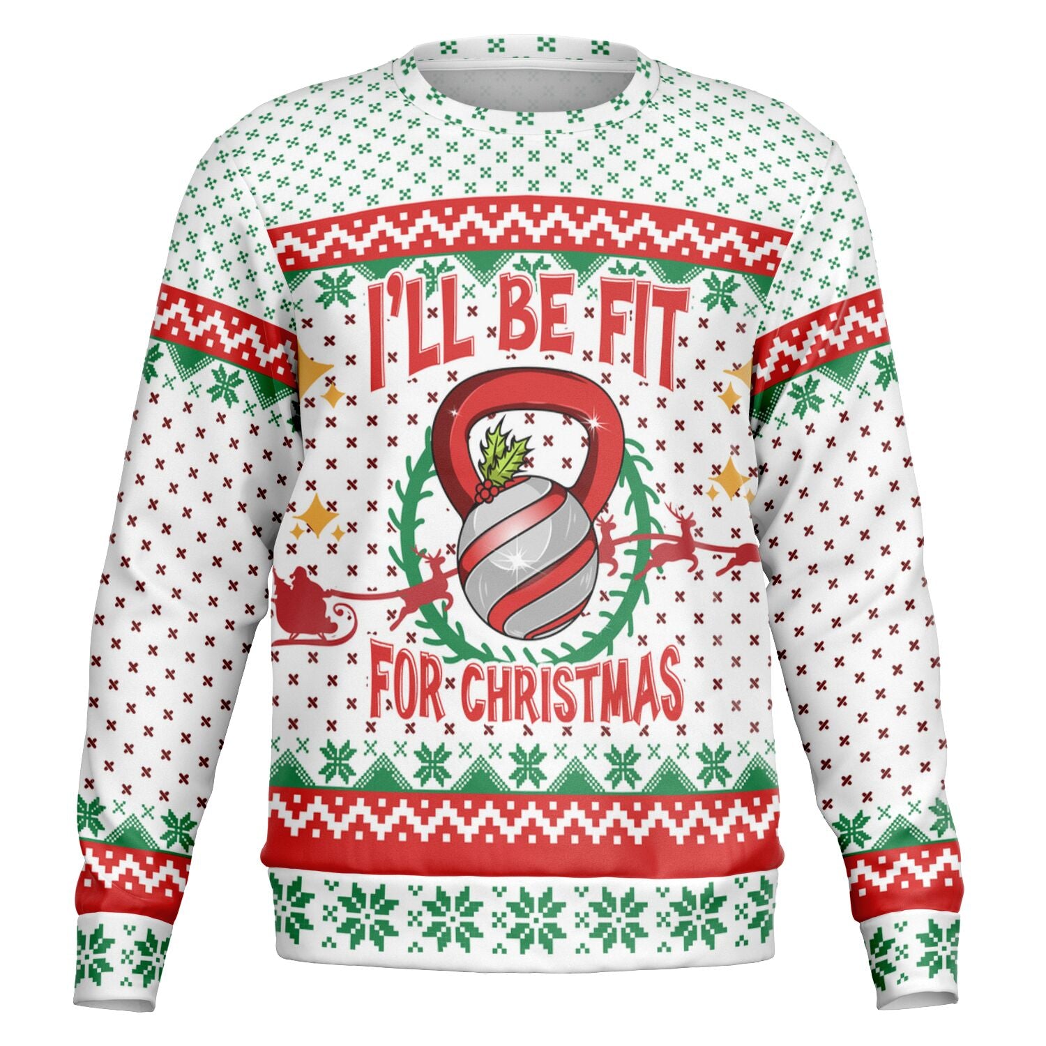 Fit for Christmas Sweatshirt