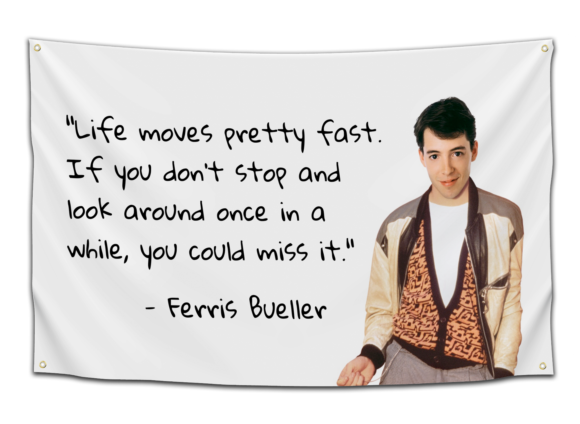 Ferris Bueller Life Flag - CollegeWares